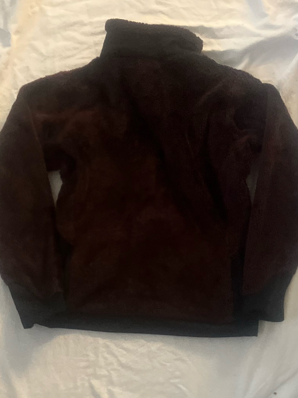 Mountain Hardwear Men's Brown Sherpa Zip Jacket - Picture 4 of 4